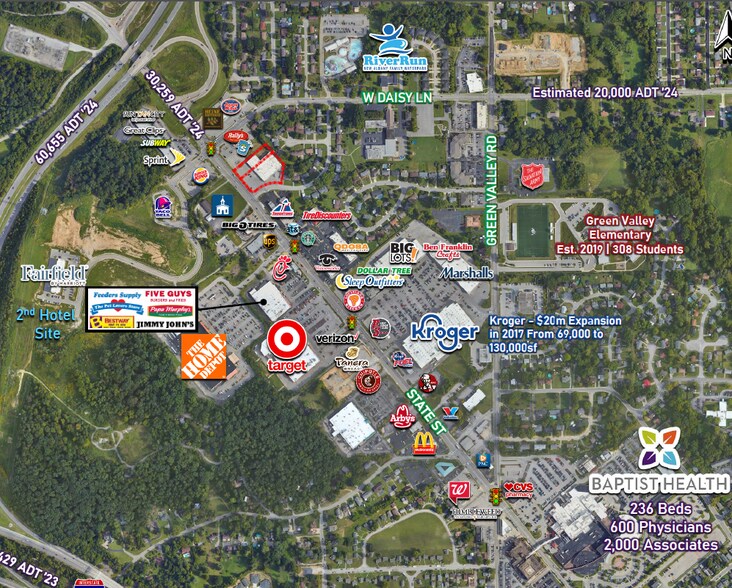 2310 State St, New Albany, IN à louer - Photo du bâtiment - Image 3 de 4