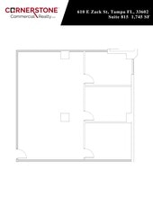 610 E Zack St, Tampa, FL for lease Floor Plan- Image 1 of 1