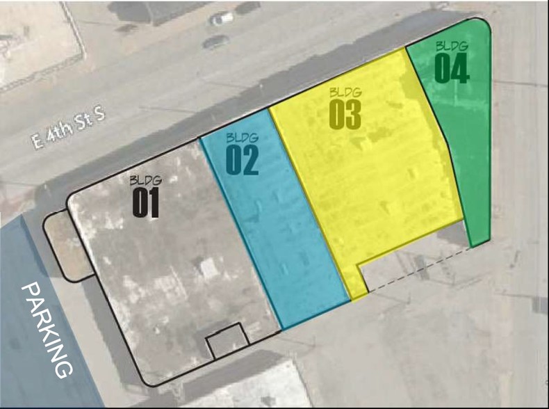 600-624 E 4th St, Tulsa, OK for lease - Plat Map - Image 2 of 28