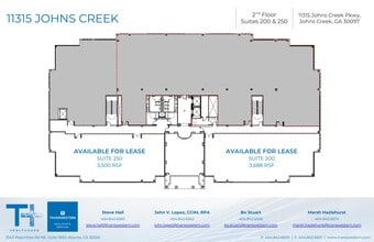 11315 Johns Creek Pky, Duluth, GA for lease Floor Plan- Image 1 of 1