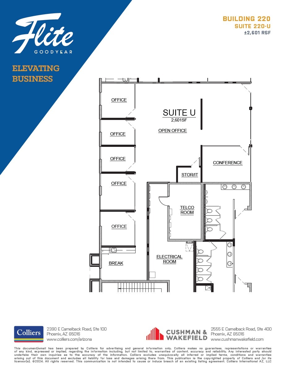 1300 S Litchfield Rd, Goodyear, AZ à louer Plan d  tage- Image 1 de 6