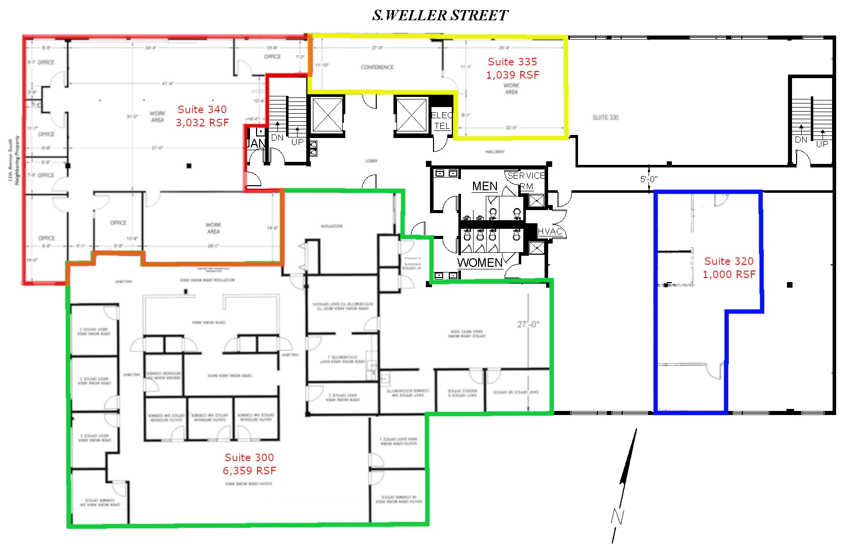 1225 S Weller St, Seattle, WA for lease Floor Plan- Image 1 of 1