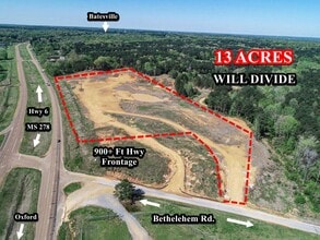20731 Highway 6 E, Batesville, MS - Aerial map view - Image1