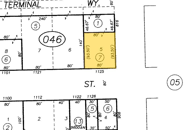 1125 I St, Sacramento, CA à vendre - Plan cadastral - Image 3 de 3
