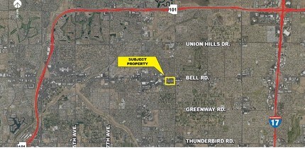 5260 W Phelps Rd, Glendale, AZ - AERIAL  map view