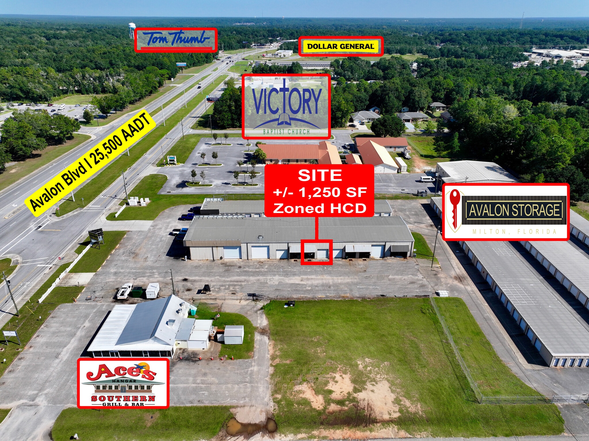3980-3990 Avalon Blvd, Milton, FL for lease Primary Photo- Image 1 of 8