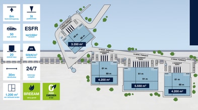  à louer Plan de site- Image 2 de 2