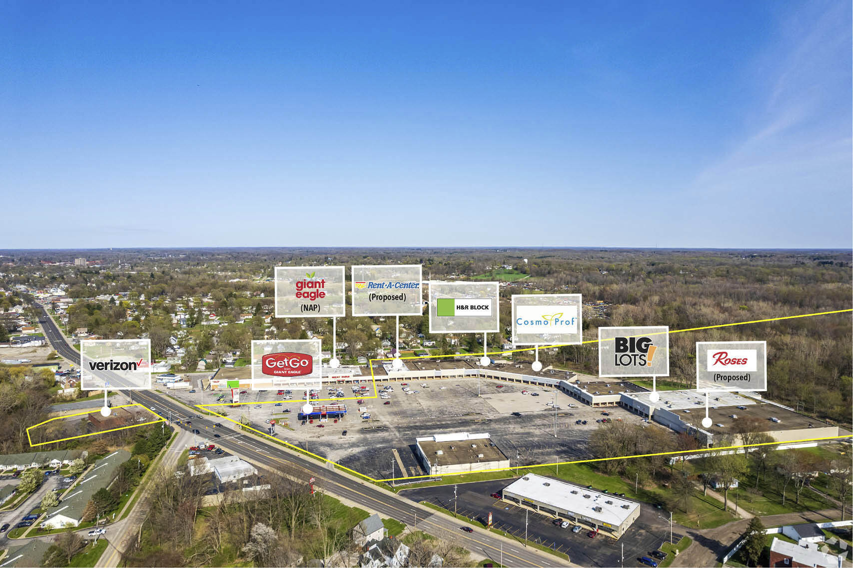 2400-2560 W Prospect Rd, Ashtabula, OH for lease Building Photo- Image 1 of 10