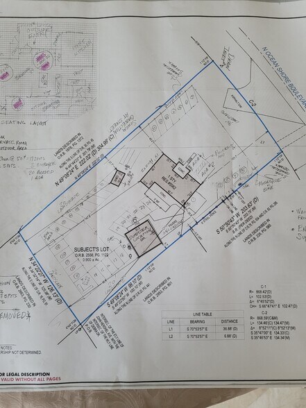 5062 N Ocean Shore Blvd, Palm Coast, FL à vendre - Plan cadastral - Image 3 de 51