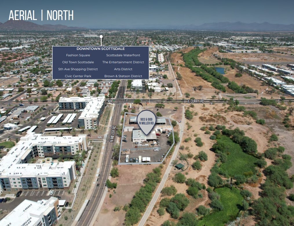 903 N Miller Rd, Tempe, AZ for sale Aerial- Image 1 of 4