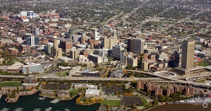 300 Pearl St, Buffalo, NY - Aerial map view