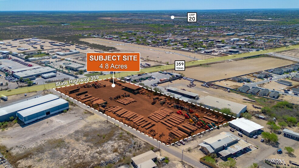 5952 Texas 359 Hwy, Laredo, TX à vendre - Aérien - Image 2 de 3
