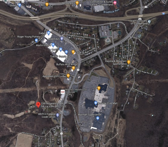 13816 Spealman Rd SW, Lavale, MD à louer - Aérien - Image 3 de 5