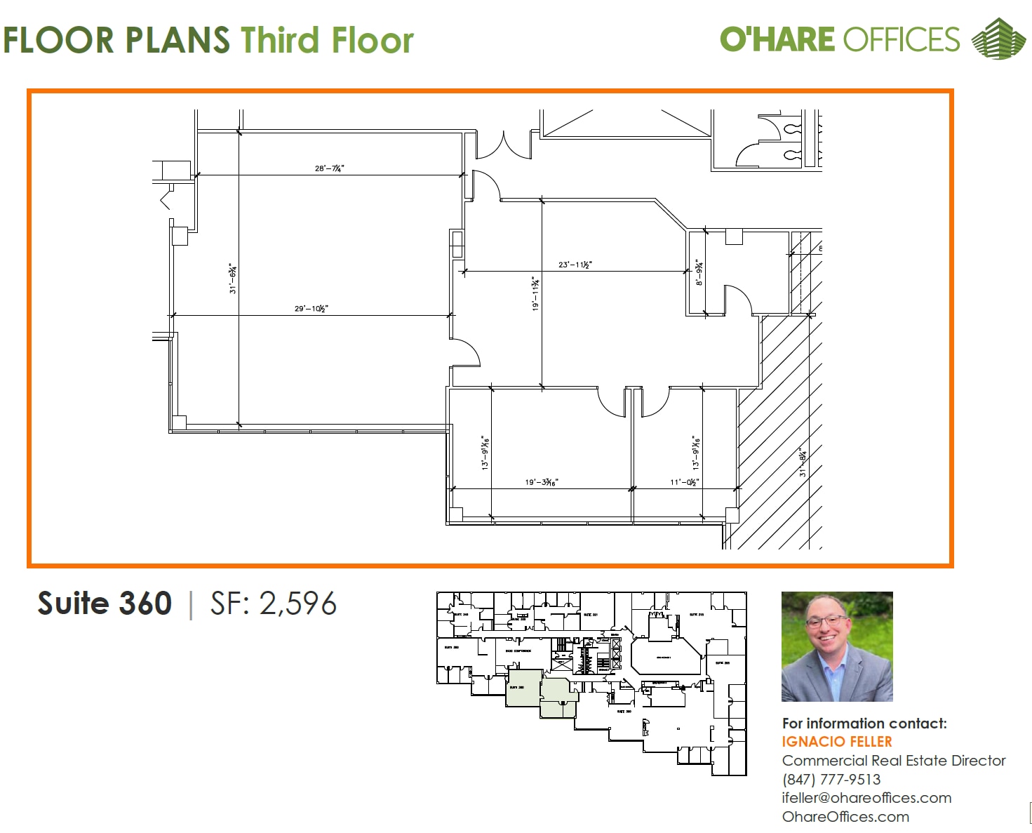 1011 E Touhy Ave, Des Plaines, IL à louer Plan d’étage- Image 1 de 1