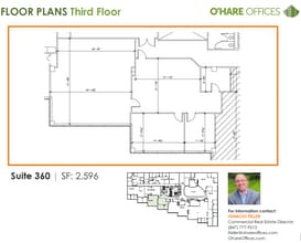 1011 E Touhy Ave, Des Plaines, IL à louer Plan d’étage- Image 1 de 1