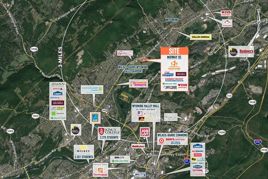 1026 Wyoming Ave, Wyoming, PA à louer - Photo du bâtiment - Image 3 de 5