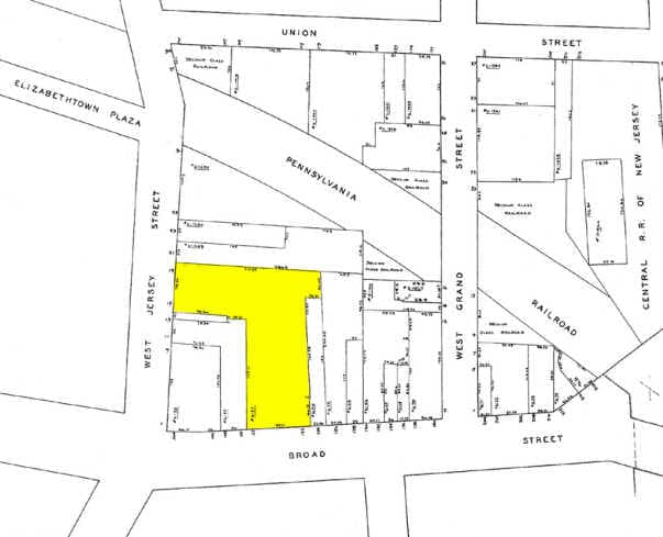 112-122 Broad St, Elizabeth, NJ for lease - Plat Map - Image 2 of 19