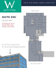 316 W 12th St, Austin, TX à louer Plan d  tage- Image 1 de 1