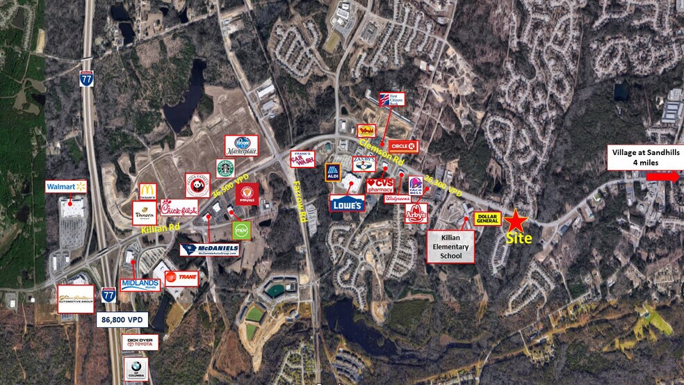 0 Clemson Rd, Columbia, SC à vendre - Photo du bâtiment - Image 2 de 4