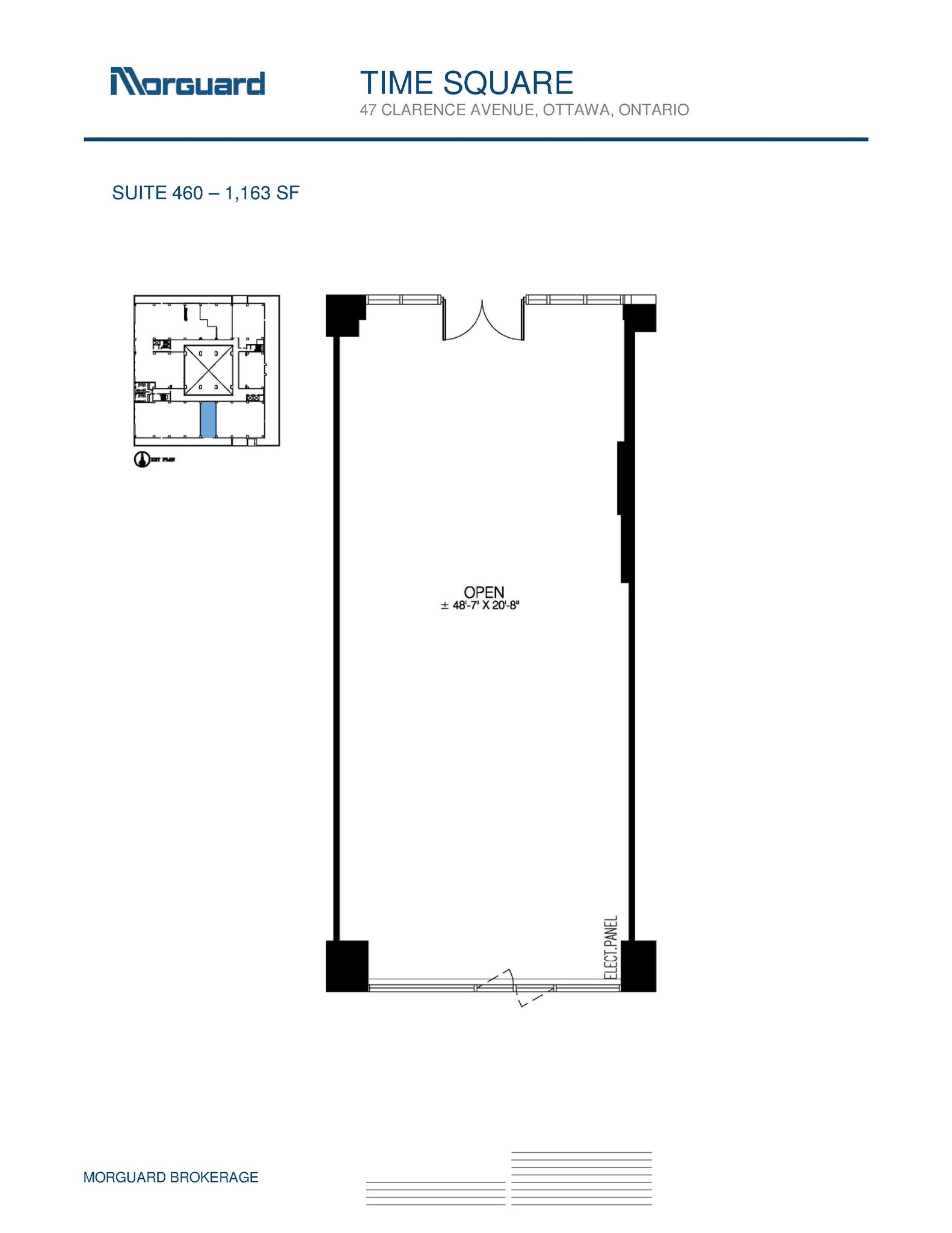 47 Clarence St, Ottawa, ON à louer Plan d’étage- Image 1 de 1