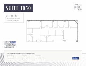 330 N brand Blvd, Glendale, CA for lease Floor Plan- Image 1 of 1