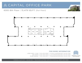 6305 Ivy Ln, Greenbelt, MD à louer Plan d’étage- Image 1 de 1