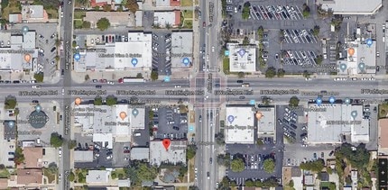 1802 E Washington Blvd, Pasadena, CA - Aérien  Vue de la carte