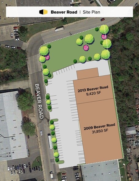 2009 Beaver Rd, Hyattsville, MD for lease - Site Plan - Image 2 of 2