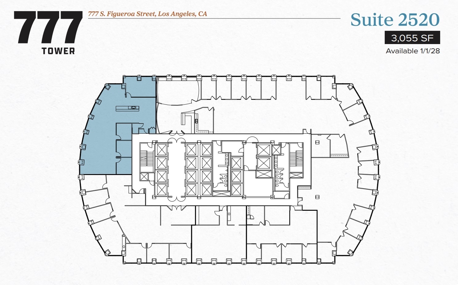 777 S Figueroa St, Los Angeles, CA for lease Floor Plan- Image 1 of 1