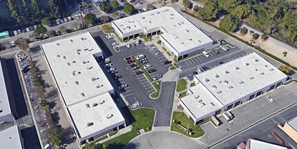 1814 Commercenter W, San Bernardino, CA - Aérien  Vue de la carte