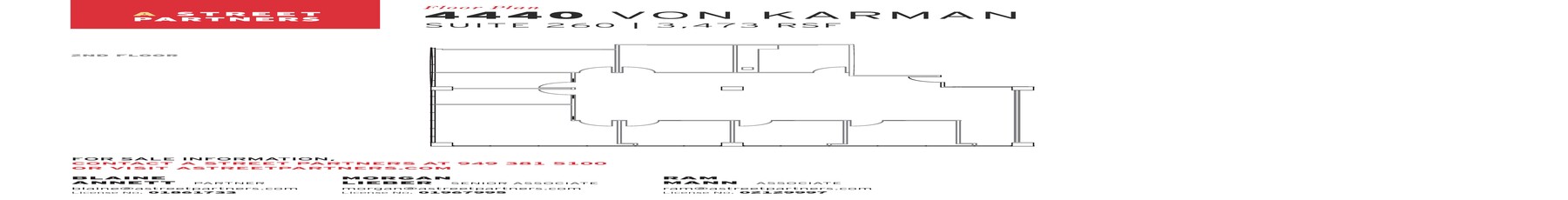 4440 Von Karman Ave, Newport Beach, CA 92660 - Unit 260 -  - Floor Plan - Image 1 of 1