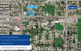 Plus de détails pour 12700 Rosedale Hwy, Bakersfield, CA - Terrain à vendre