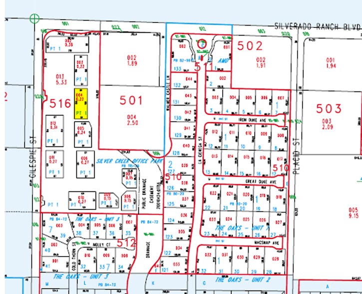 9748 Gilespie St, Las Vegas, NV à vendre - Plan cadastral - Image 2 de 2