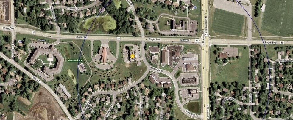 1580 White Oak Dr, Chaska, MN for lease - Aerial - Image 2 of 28