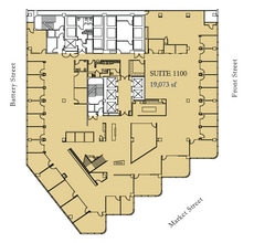 One Front St, San Francisco, CA for lease Floor Plan- Image 1 of 1