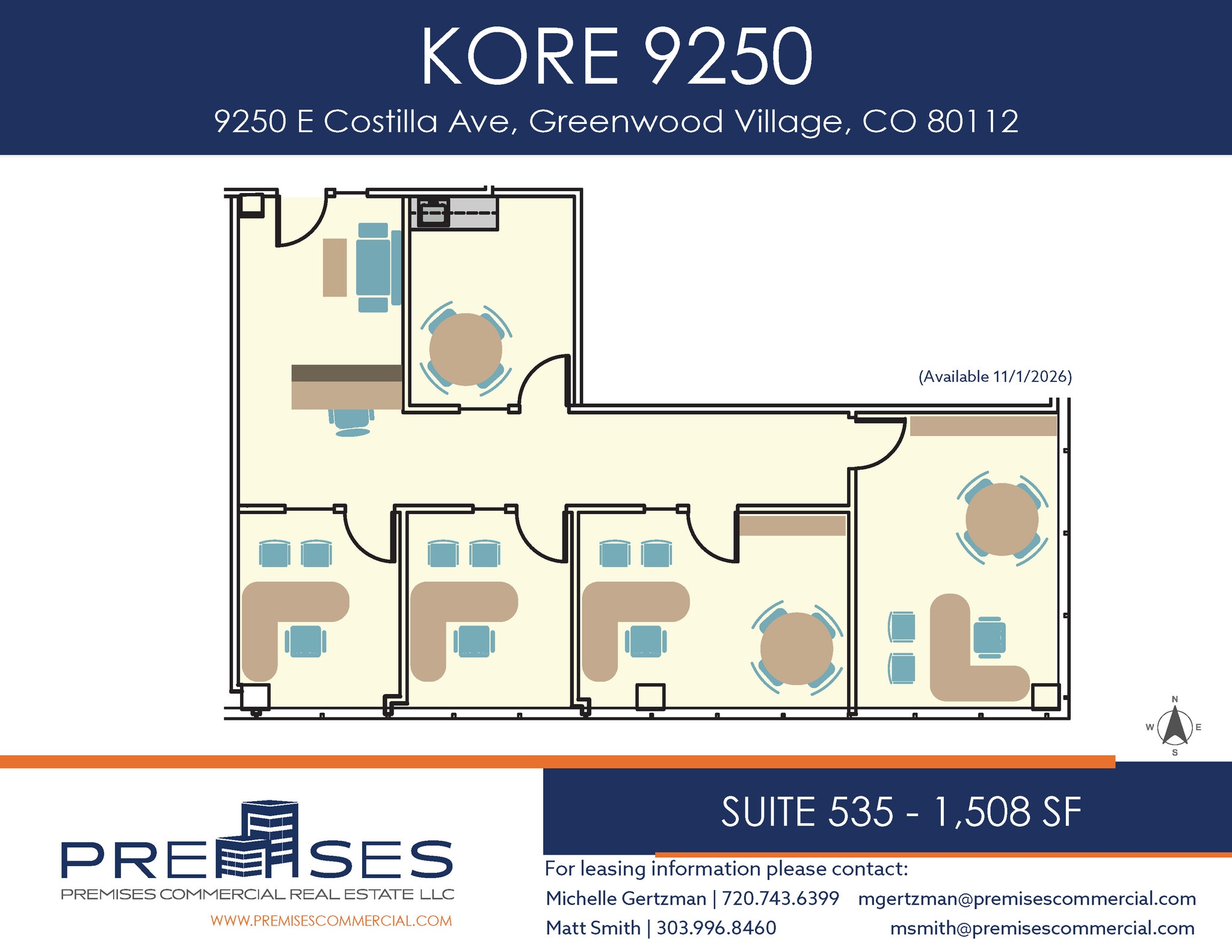 9250 E Costilla Ave, Greenwood Village, CO à louer Photo intérieure- Image 1 de 1