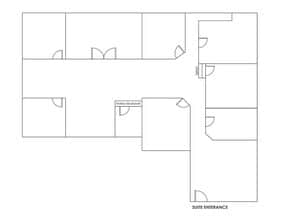 721-723 Memorial Hwy, Bismarck, ND à louer Plan d’étage- Image 1 de 16