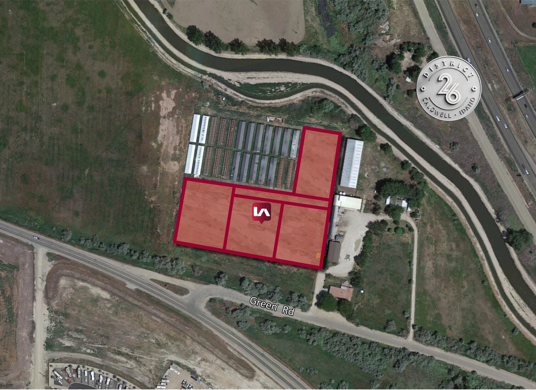 TBD Green Rd, Caldwell, ID for lease Aerial- Image 1 of 2