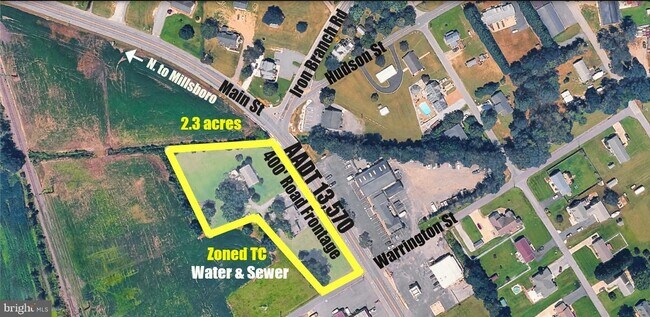 Plus de détails pour 33355 Main St, Dagsboro, DE - Flex à vendre
