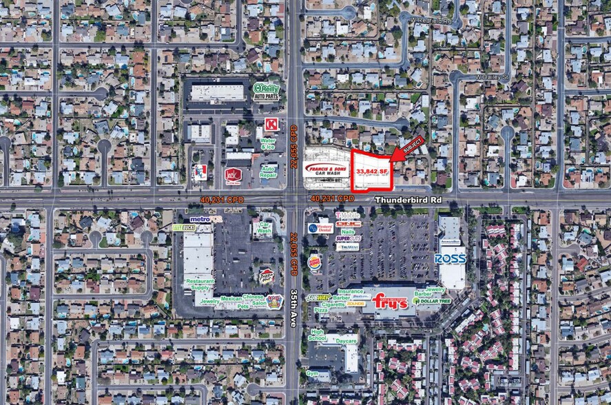 3448 W Thunderbird Rd, Phoenix, AZ à louer - Photo du bâtiment - Image 2 de 5