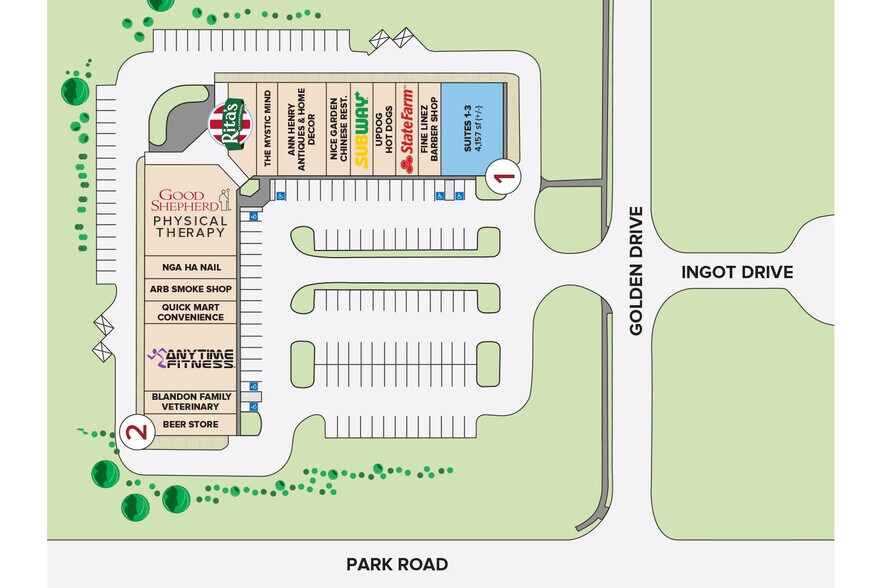 850 Golden Dr, Blandon, PA for lease - Site Plan - Image 3 of 18
