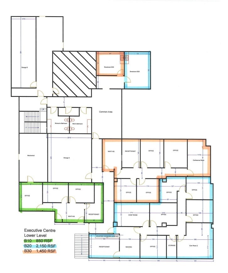 58 E Clinton St, Joliet, IL à louer Plan d’étage- Image 1 de 1