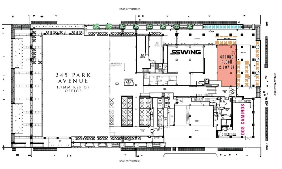 480 Lexington Ave, New York, NY for lease - Floor Plan - Image 2 of 13