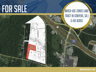 Plus de détails pour 1960 Flat Shoals Rd, Conyers, GA - Terrain à vendre