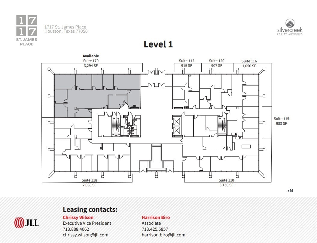 1717 St. James Place, Houston, TX à vendre Plan d’étage- Image 1 de 1