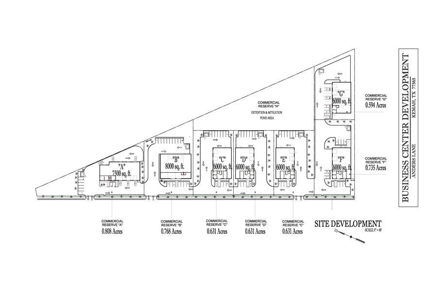 610 Anders Ln, Kemah, TX for sale - Site Plan - Image 2 of 2