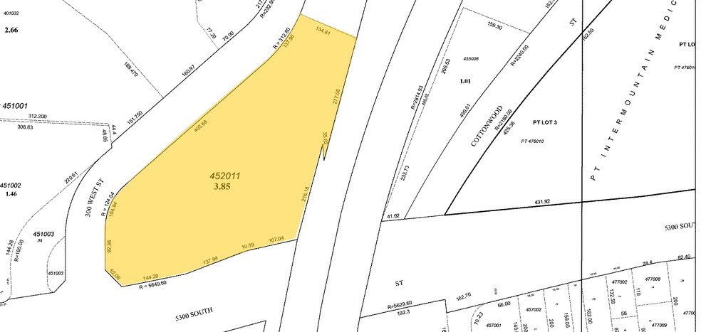 5295 S Commerce Dr, Salt Lake City, UT à louer - Plan cadastral - Image 2 de 14