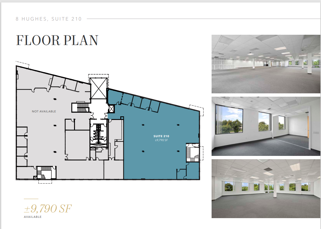 8 Hughes, Irvine, CA for lease Floor Plan- Image 1 of 1