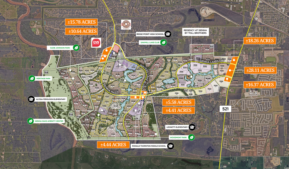 1420 Sienna Parkway, Rosharon, TX for sale - Building Photo - Image 1 of 1