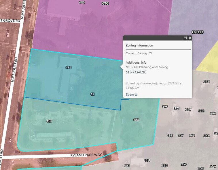 485 N Mount Juliet Rd, Mount Juliet, TN à vendre - Photo du bâtiment - Image 3 de 19